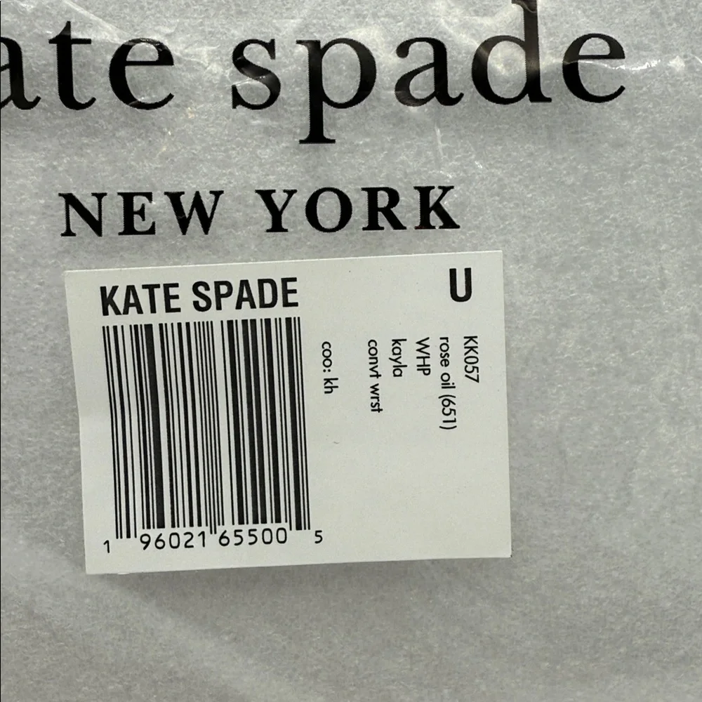 Kate Spade Kayla Convertible Wristlet Rose Oil Pink - Picture 9 of 13